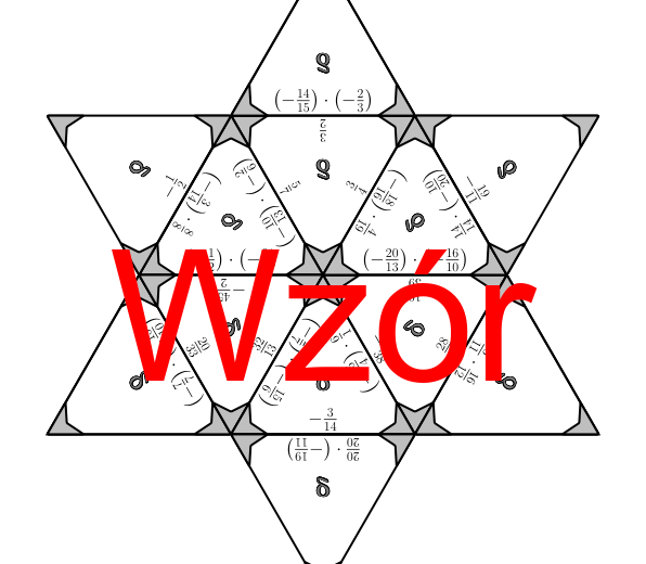 Trimino - Mnożenie liczb wymiernych | matematyka