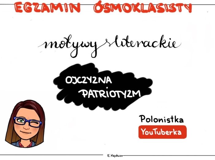 Motywy na egzamin ósmoklasisty: ojczyzna i patriotyzm - film youtube