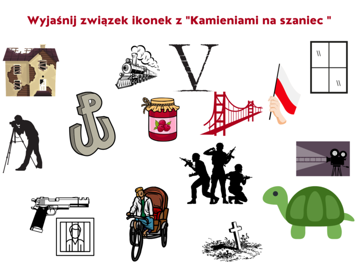 "KAMIENIE NA SZANIEC" - ikonki