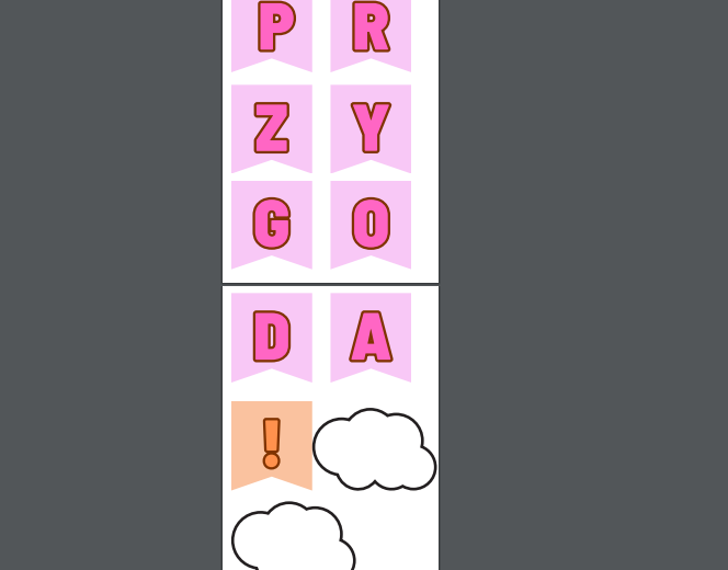 TU ZACZYNA SIĘ PRZYGODA! Girlanda na nowy rok szkolny