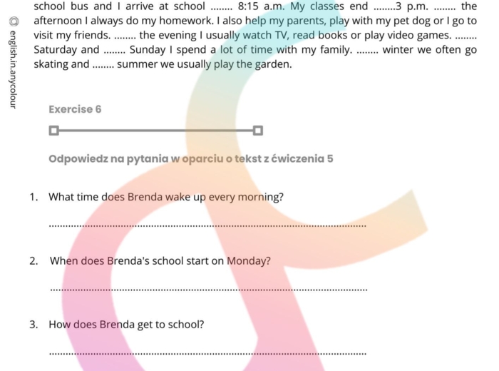 Present Simple - teoria + zeszyt ćwiczeń