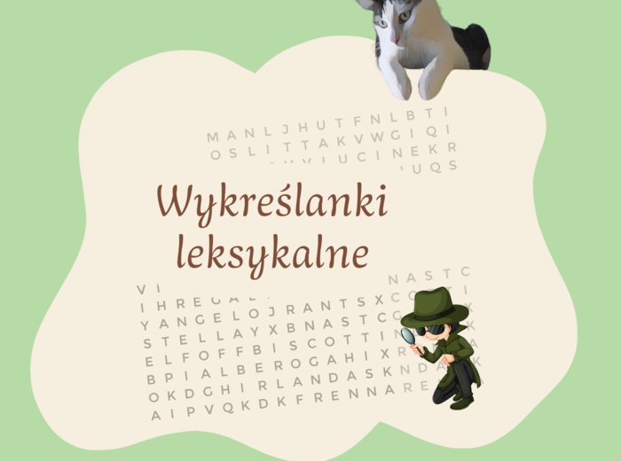 Wykreślanki leksykalne - JPJO A0-A1