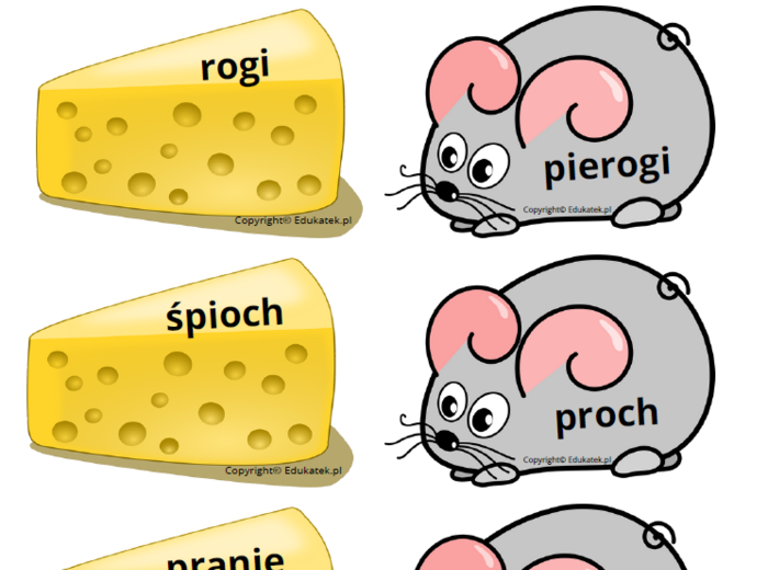 Polowanie na rymy – utrwalanie czytania