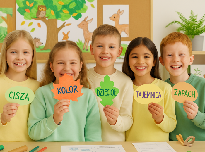 Scenariusz lekcji. Jan Twardowski "O lasach". [JĘZYK POLSKI]