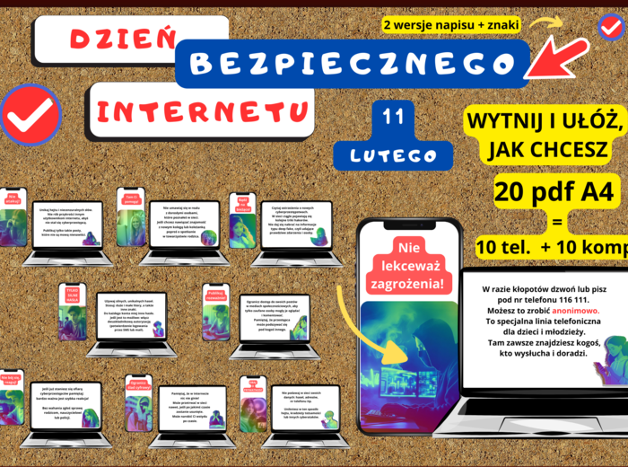 Dzień Bezpiecznego Internetu -Gazetka