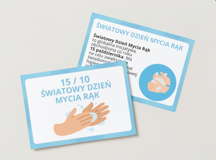 Światowy Dzień Mycia Rąk 15.10 15 października