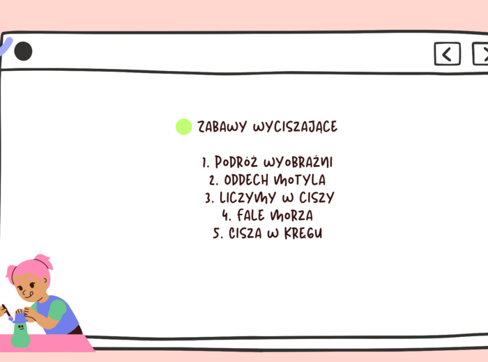 Bank zabaw na dywanie dla klasy 2