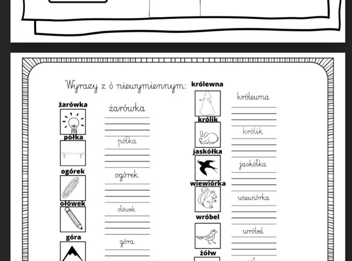 Słowniczek ortograficzny