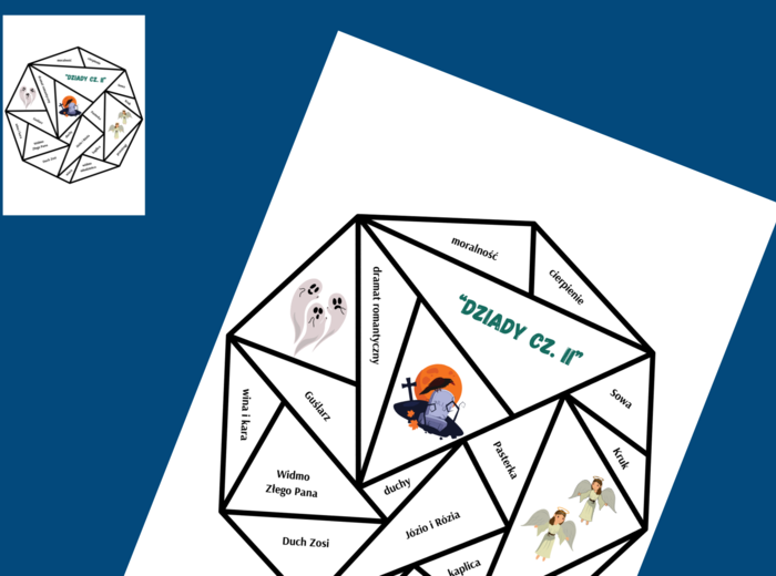DZIADY cz. II – układanka – puzzle – egzamin – powtórka