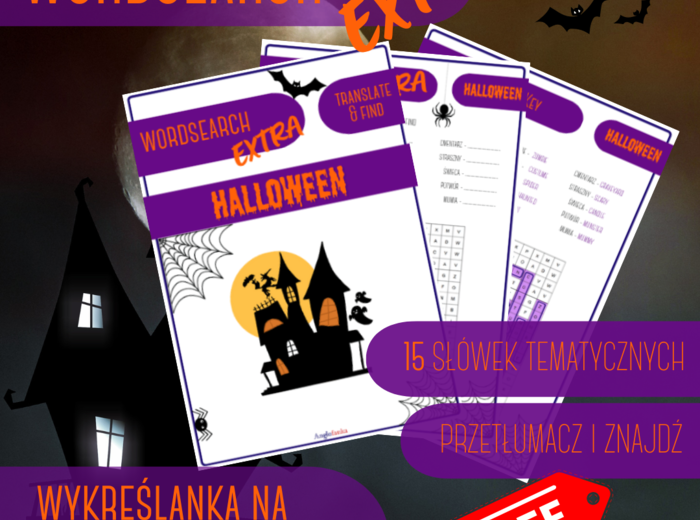 Wykreślanka EXTRA - Halloween