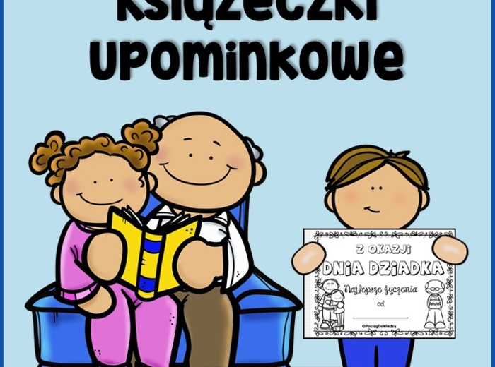 Dzień Babci i Dziadka - Książeczki upominkowe