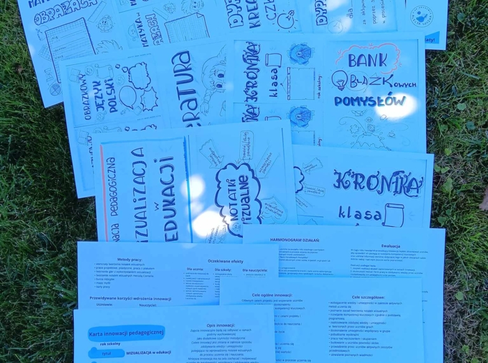 innowacja pedagogiczna na GODZINIE WYCHOWAWCZEJ - WIZUALIZACJA W EDUKACJI