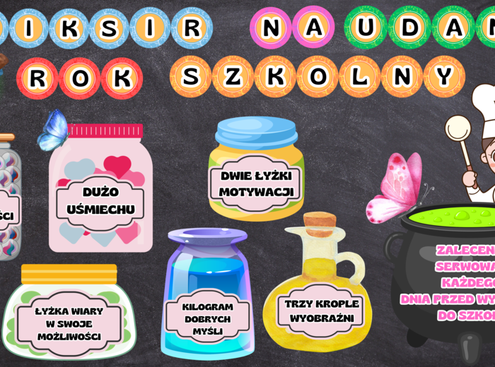 ELIKSIR NA UDANY ROK SZKOLNY