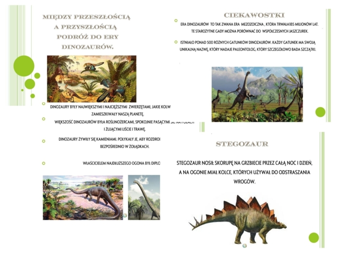 MEGA PAKA DZIEŃ DINOZAURA