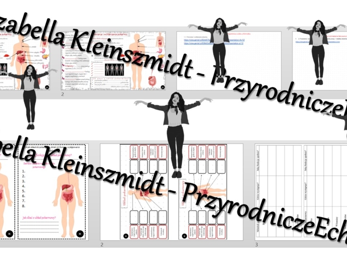 Kompletny zestaw na jedną lekcję „Trawienie i wchłanianie pokarmu” – sketchnotka + karty pracy w power point + gratisowy link do prezentacji multimedialnej niekomercyjnej + gratisowy link do lekcji multimedialnej niekomercyjnej również wykonanej w genial