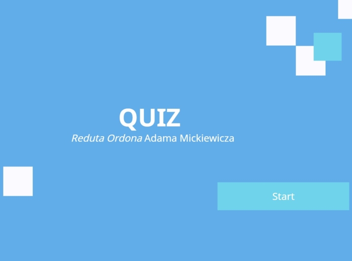 Reduta Ordona - Adam Mickiewicz