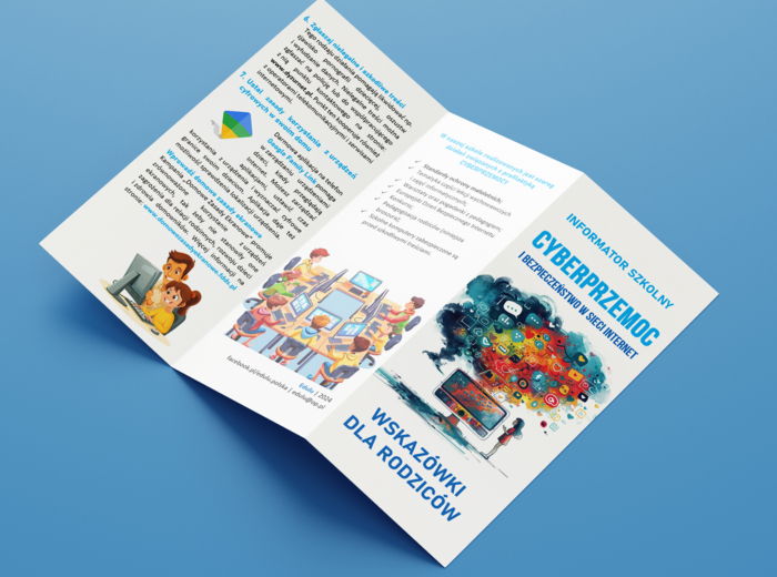 Cyberprzemoc i bezpieczeństwo w sieci - edytowalny informator dla rodziców
