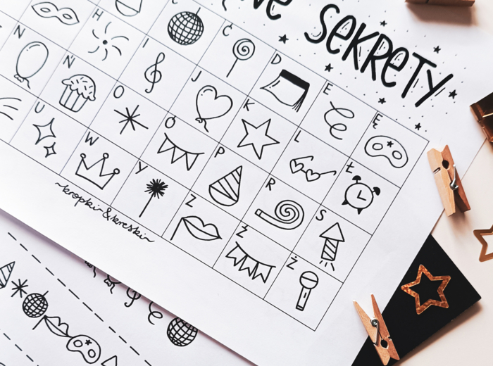 "KARNAWAŁOWE SEKRETY" - zaszyfrowane hasła