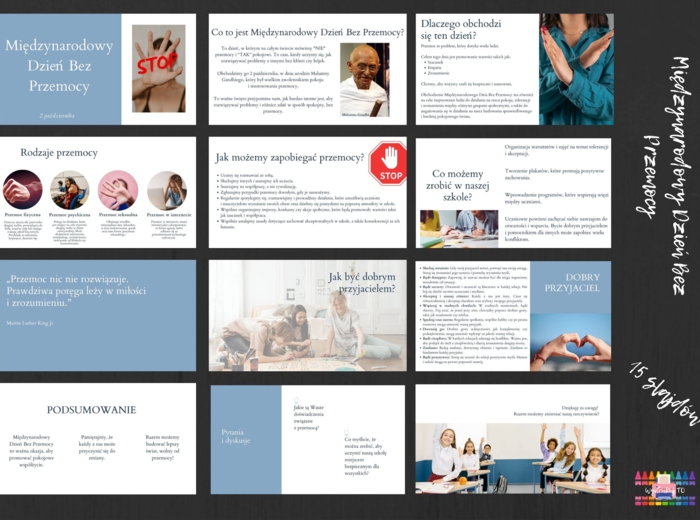 "Międzynarodowy Dzień Bez Przemocy" - prezentacja