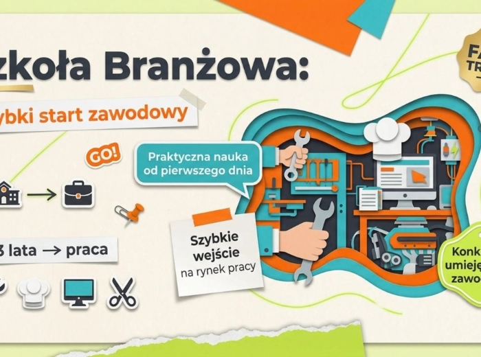 Ósmoklasista. Plan na przyszłość – wybór szkoły, rekrutacja i spokojna głowa przed egzaminem (gazetka / prezentacja)