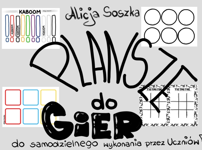 PLANSZE DO GIER by Alicja Soszka