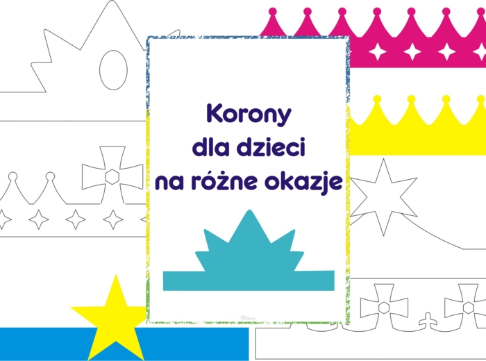 Korony dla dzieci na różne okazje