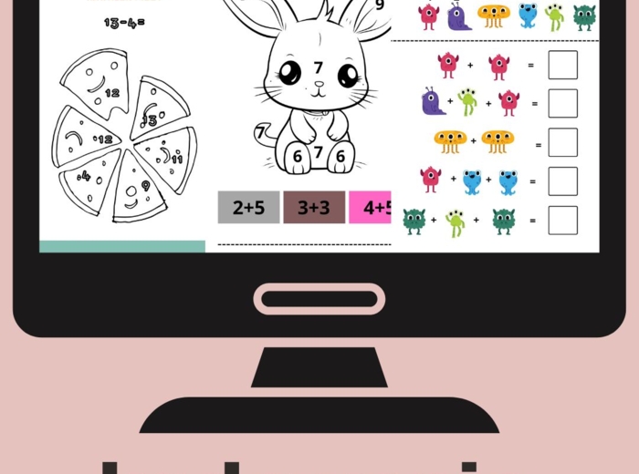 Matematyka - Koduj, Koloruj i Licz! Mega Pakiet 40 Kart Pracy