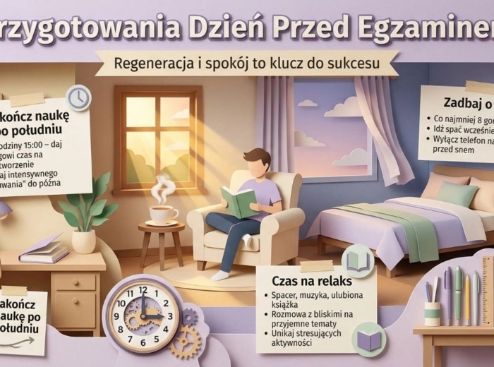 Egzamin Ósmoklasisty - przewodnik dla ucznia (gazetka/prezentacja)