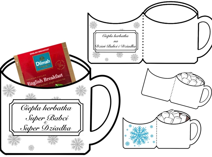 Dzień Babci i Dziadka KUBEK na herbatę