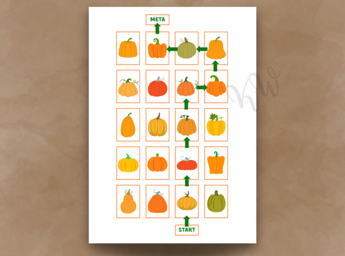 Dyniowe kodowanie na dywanie