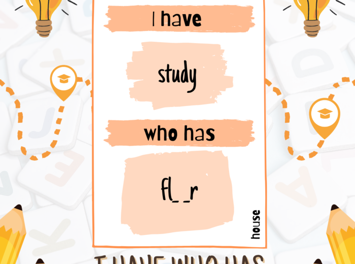 E8 angielski - zestawy I have who has