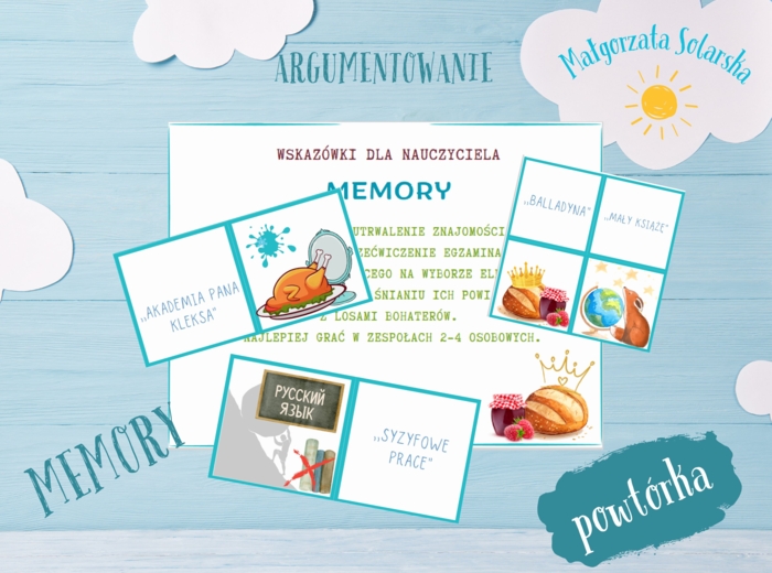Memory- powtórka z lektur egzaminacyjnych