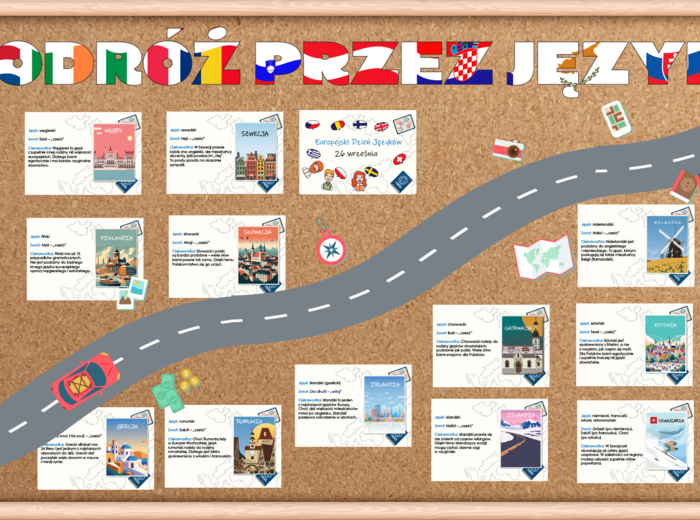 Podróż przez języki - Gazetka - Dzień Języków Obcych