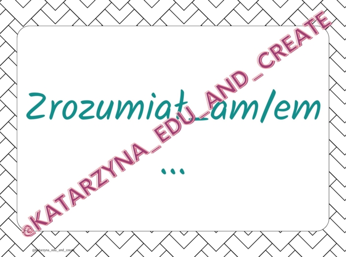 Podsumuj lekcję - plakaty z niedokończonymi zdaniami