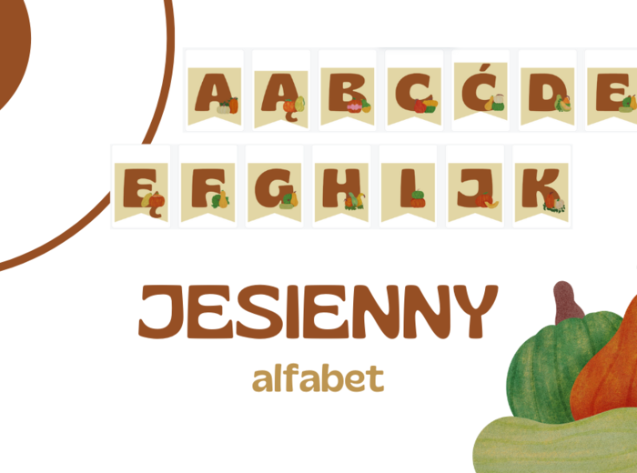 Jesienny alfabet