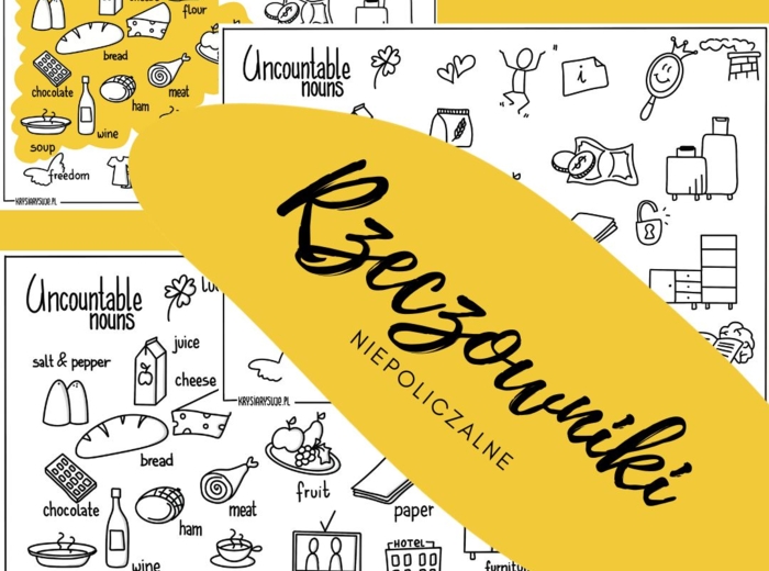 Rzeczowniki Niepoliczalne. Uncountable nouns.