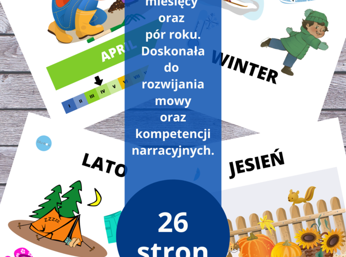 Miesiące – pory roku A4