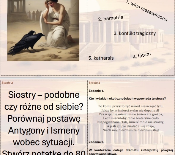 Stacje zadaniowe "Antygona"