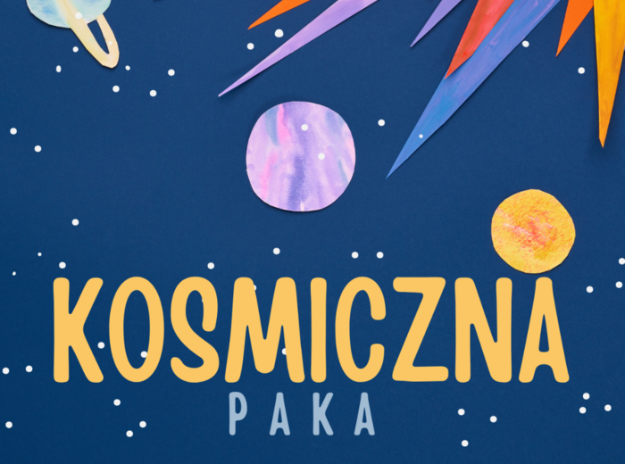 KOSMICZNA PAKA PRZEDSZKOLAKA - ponad 120 stron! + Montessori