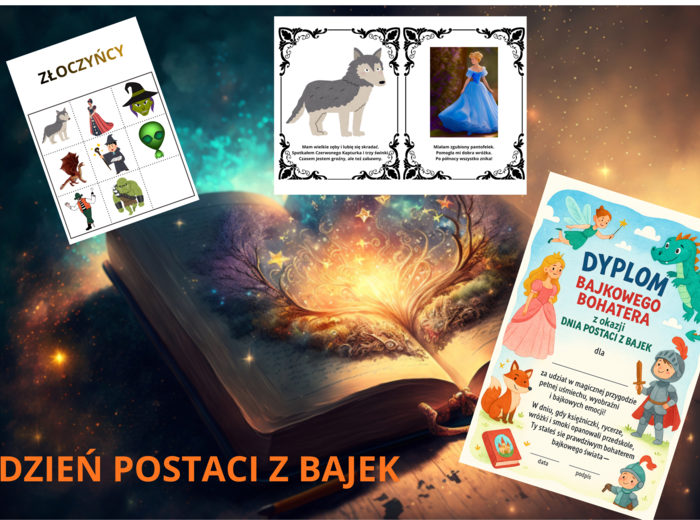 Pakiet na Dzień Postaci z Bajek