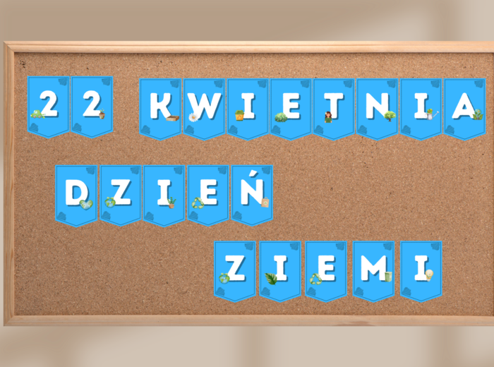 GIRLANDA NA DZIEŃ ZIEMI