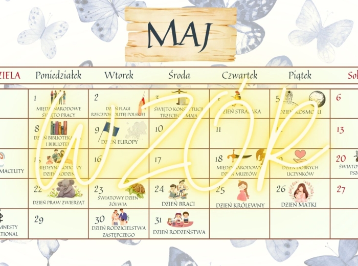 Kalendarz noworoczny, Nowy Rok, Samorząd Szkolny, Samorząd Uczniowski, dekoracje