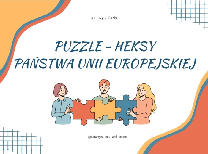 PUZZLE-HEKSY państwa Unii Europejskiej