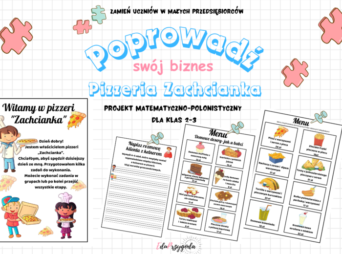 Projekt matematyczno-polonistyczny:Pizzeria Zachcianka