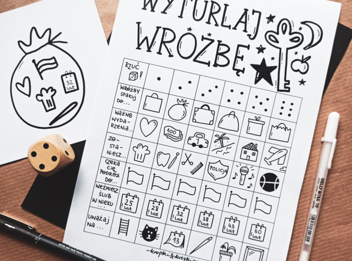 ANDRZEJKI - gra "WYTURLAJ WRÓŻBĘ"