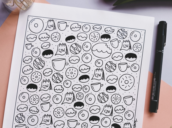 TŁUSTY CZWARTEK - ZESTAW MATERIAŁÓW: "Pączkowe sekrety" - zaszyfrowane hasła, "BYSTRE OCZKO" - TŁUSTY CZWARTEK, TŁUSTY CZWARTEK - gra "WYTURLAJ PĄCZUSIA"