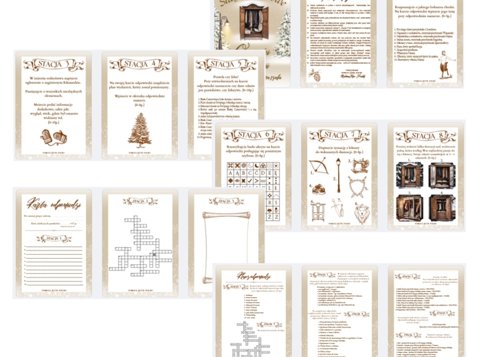 STACJE ZADANIOWE "Opowieści z Narnii. Lew, czarownica i stara szafa"