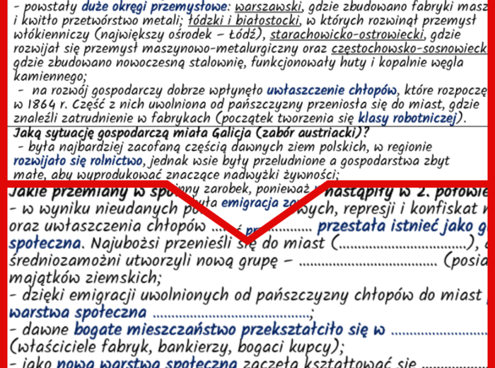 Społeczno-gospodarczy obraz ziem polskich w dobie powstania styczniowego