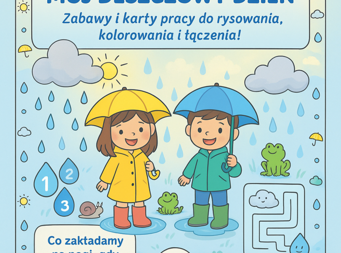 Karta pracy „Mój deszczowy dzień”