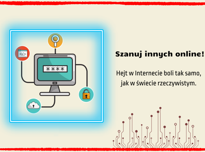 Gazetka "Dzień Bezpiecznego Internetu".